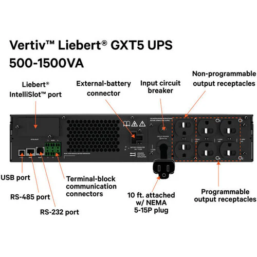 VERTIV Liebert GXT5-1500LVRT2UXL UPS - Image 5