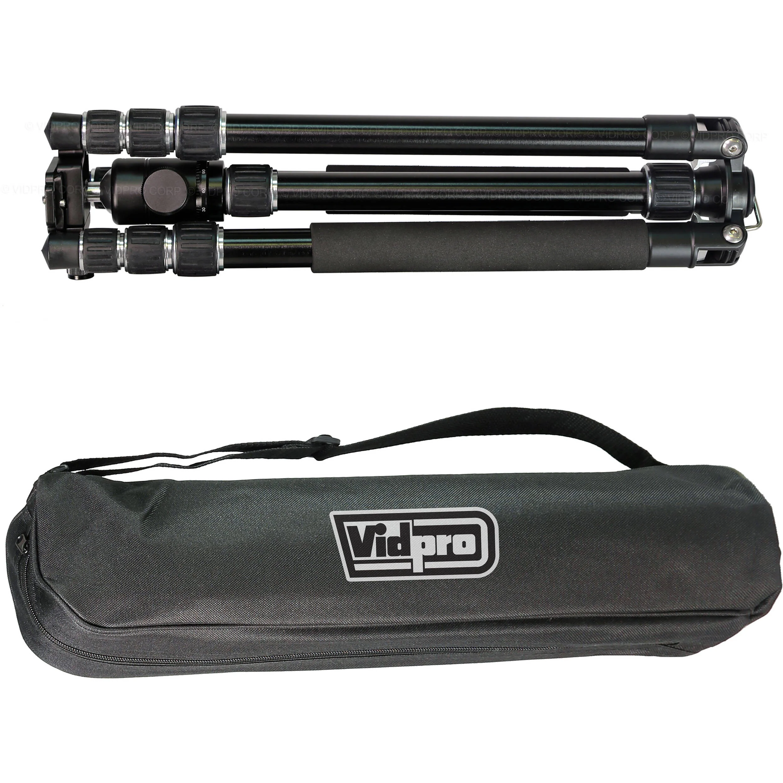 Vidpro AT-77 VentureMaxx Professional 77" Aluminum Travel Tripod with Ball Head - Image 4
