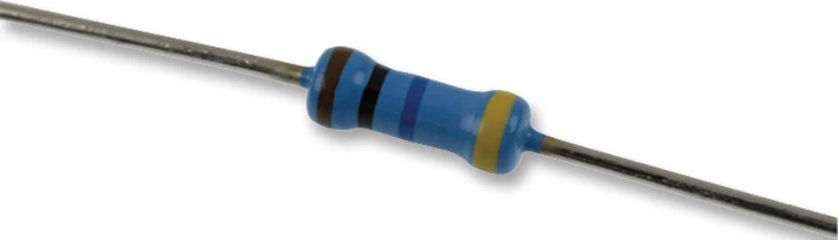 VISHAY VR68000001004JAC00 Through Hole Resistor, 1 Mohm, 10 kV, Axial Leaded, 1 W, ± 5%, VR68 Series