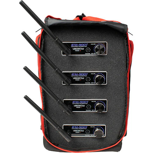 VocoPro IEM-900-Band-4 Long Range Pro Stereo Wireless In-Ear Monitor Package - Image 2