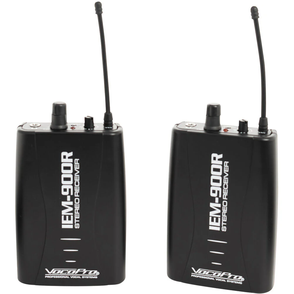 VocoPro IEM-900-Band-4 Long Range Pro Stereo Wireless In-Ear Monitor Package - Image 5