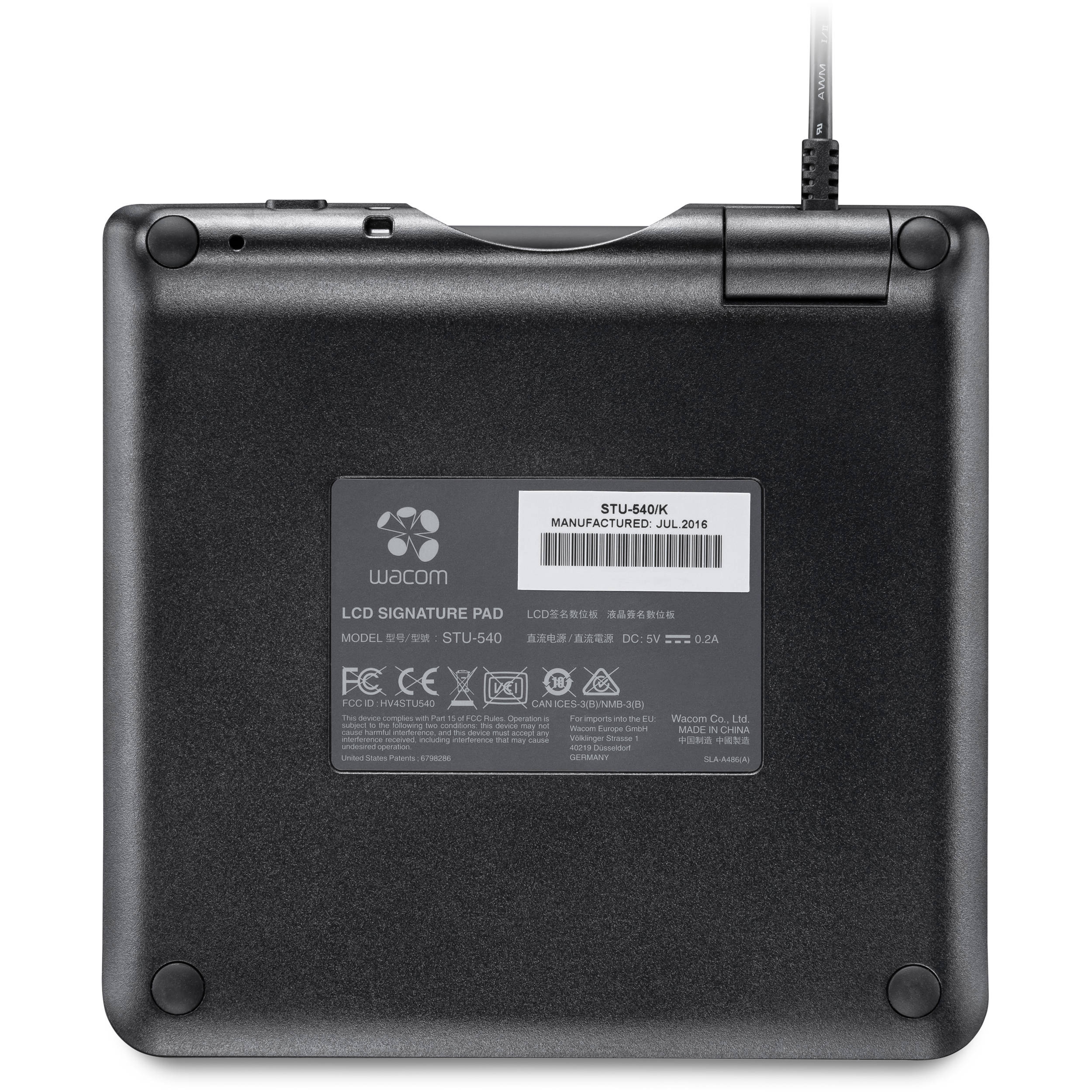 Wacom 5" STU540 800x480 Color Signature Pad - Image 8