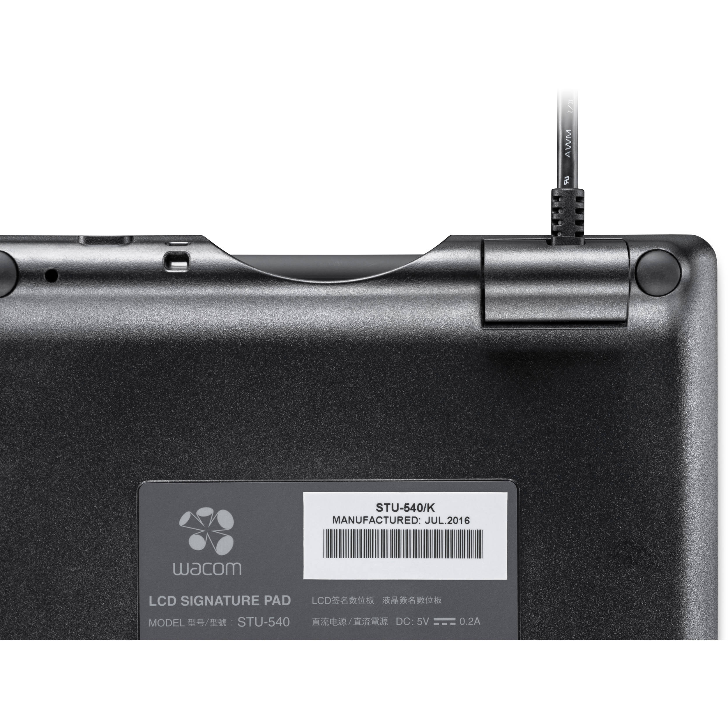 Wacom 5" STU540 800x480 Color Signature Pad - Image 9