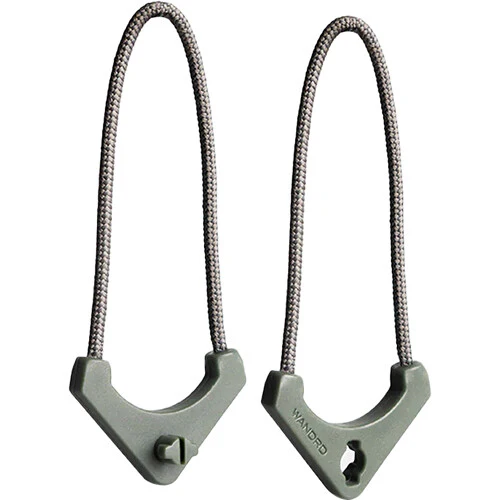 WANDRD WORRYLESS Locking Zipper Puller (Wasatch Green, 6-Pack) - Image 2