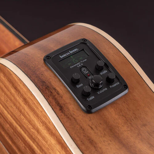 Washburn Allure SC56S Bella Tono Studio Hybrid Acoustic Guitar (Gloss Natural) - Image 4