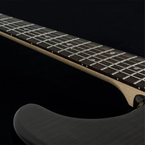 Washburn Sonamaster Deluxe Electric Guitar (Transparent Black) - Image 5