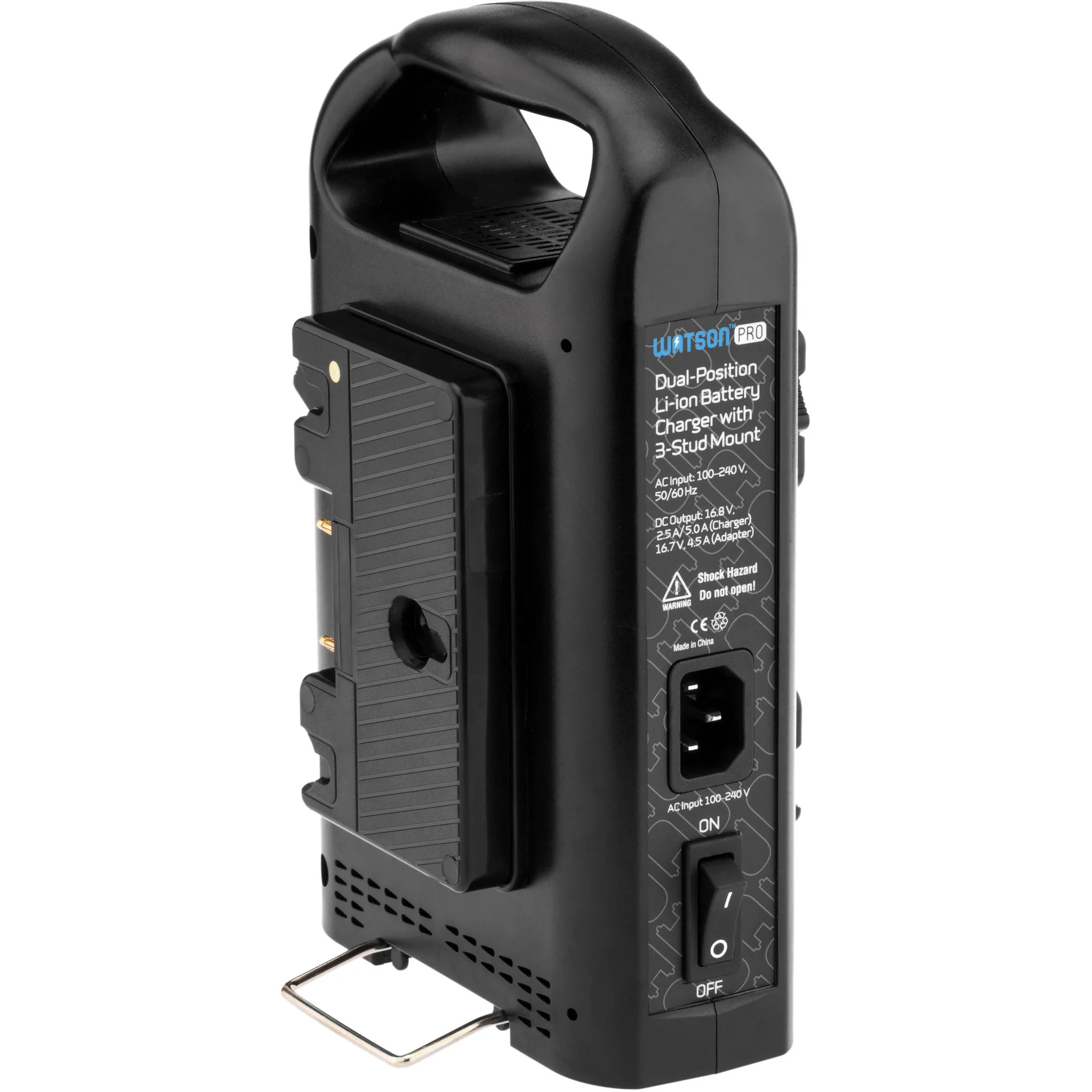 Watson Pro Dual Position Li-Ion Simultaneous Battery Charger (Gold Mount) - Image 2