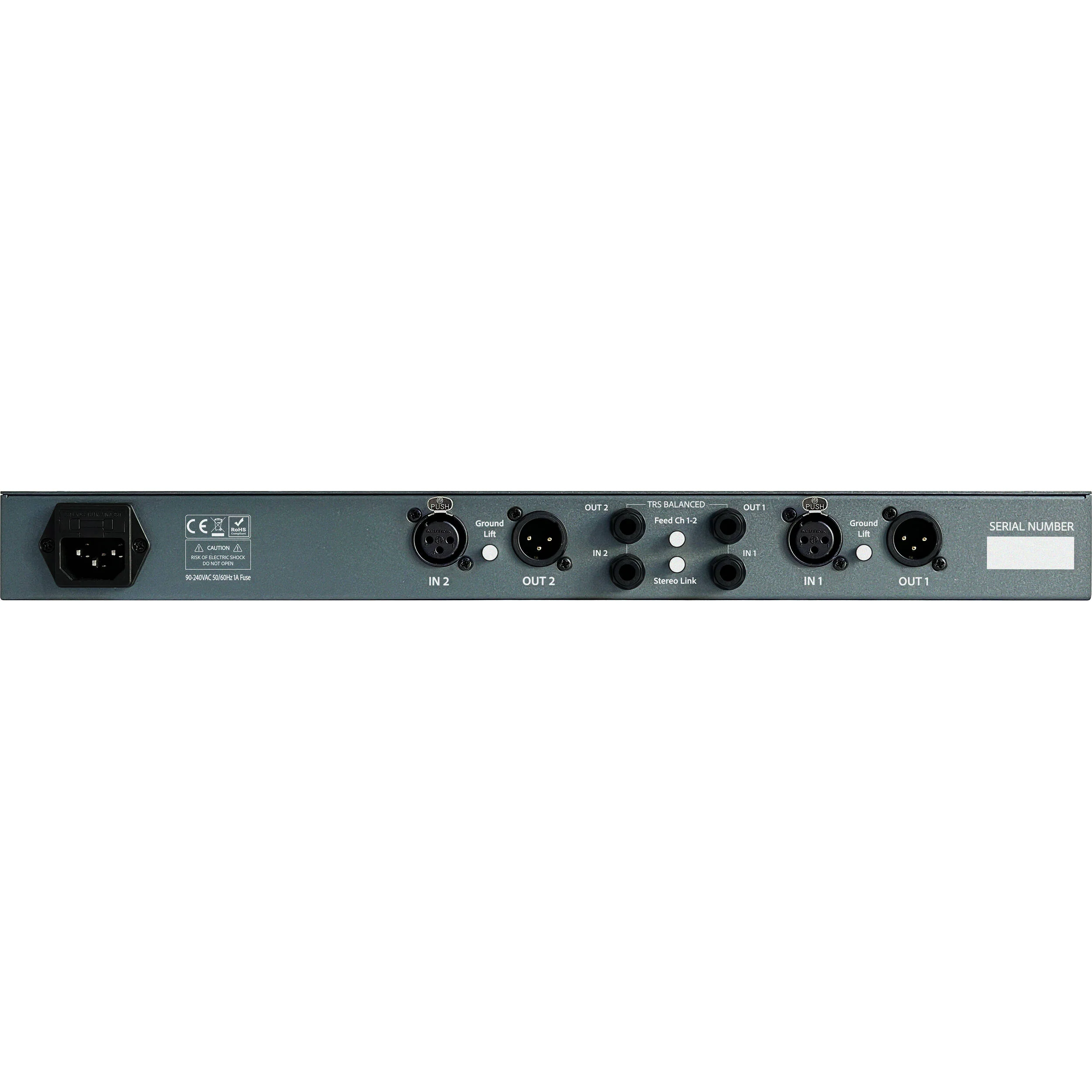 Wave Distro PowerGrid Duo Two-Slot 500-Series Horizontal Rack Chassis - Image 3