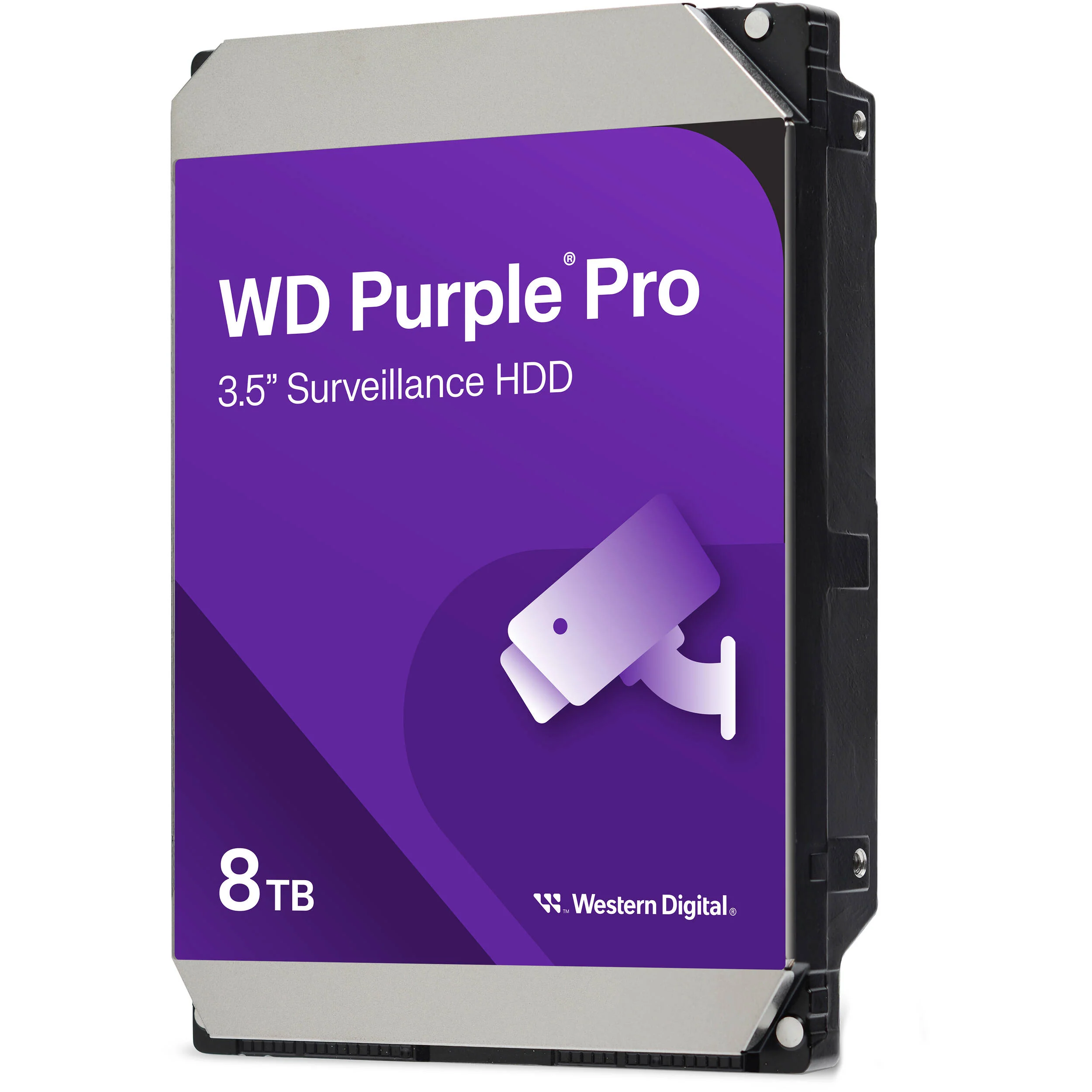 WD 8TB Purple Pro 7200 rpm SATA III 3.5" Internal Surveillance Hard Drive (OEM) - Image 3
