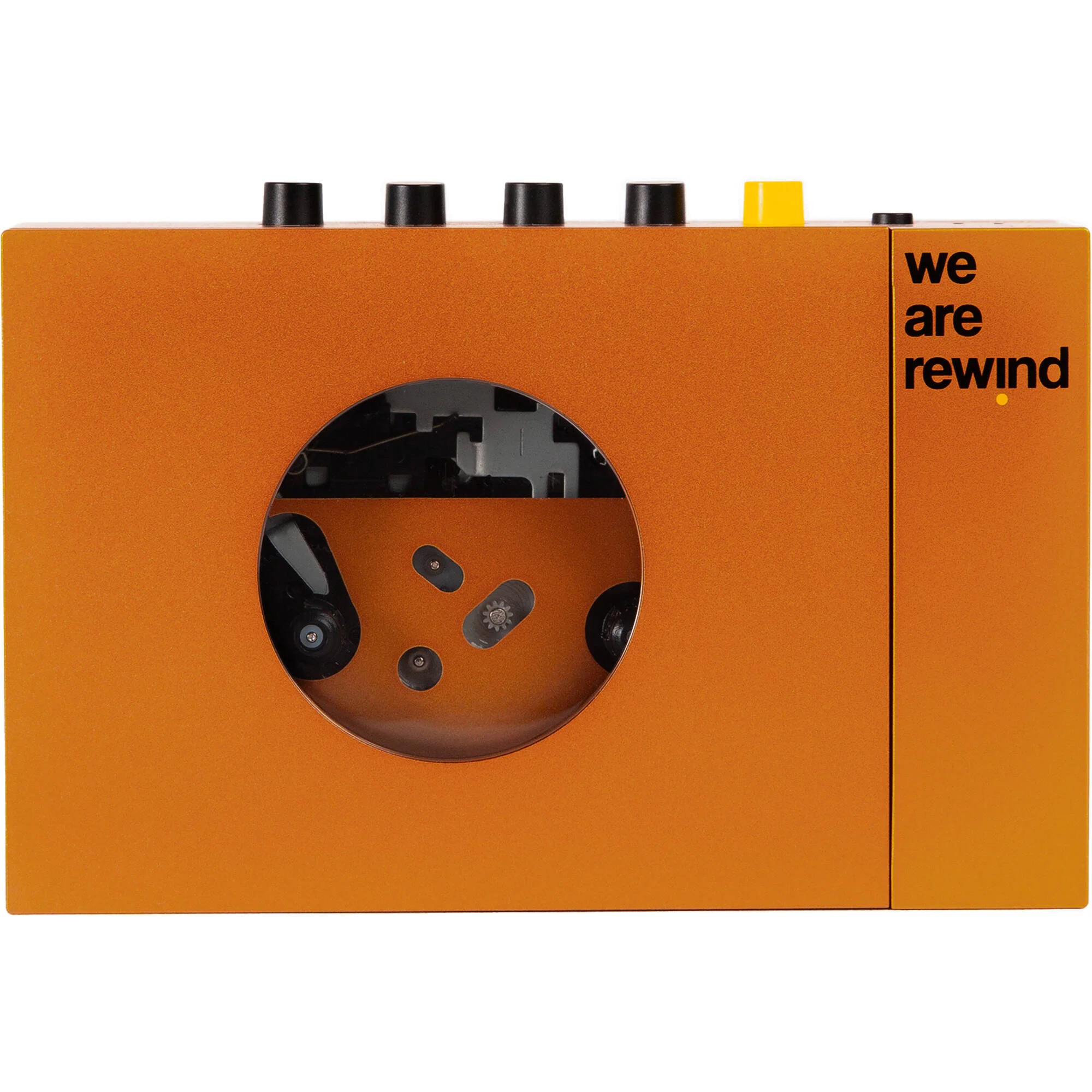 WE ARE REWIND WE-001 Serge Portable Bluetooth Cassette Player (Orange) - Image 2
