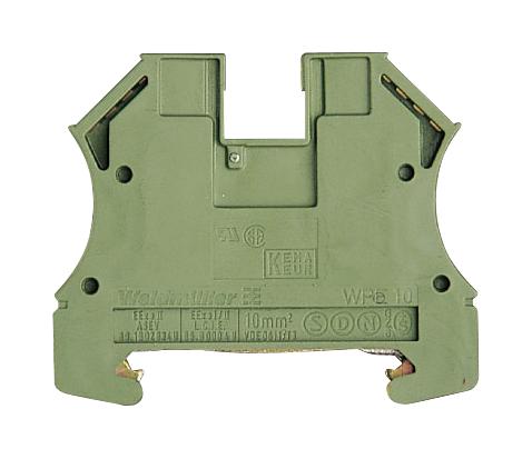 Weidmuller 1010300000 DIN Rail Mount Terminal Block 2 Ways 16 AWG 6 10 mm² Screw