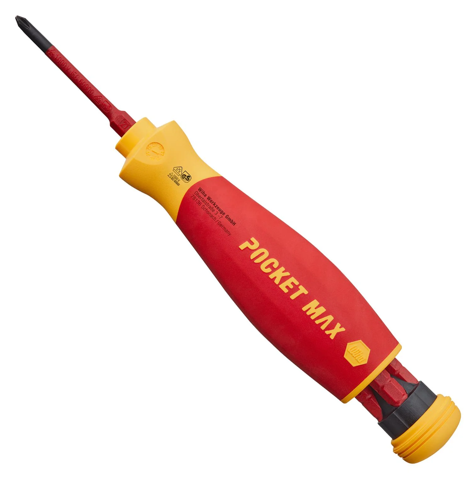 Wiha 45296 Screwdriver Set Electric 41159 Slotted 34583 PH1 &amp; 34584 PH2 Phillips 34590 PZ2 Pozidriv Drivers - Image 4