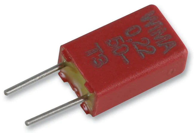Wima MKP4F042205I00KSSD MKP4F042205I00KSSD Power Film Capacitor Metallized PP Radial Box - 2 Pin 2.2 µF ± 10% High Frequency