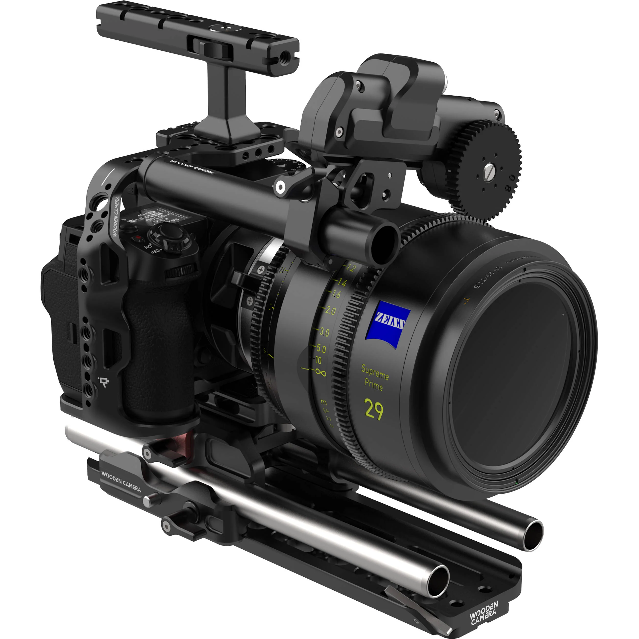 Wooden Camera 19mm Bolt-On Rod with 3/8"-16 Mount (5") - Image 3