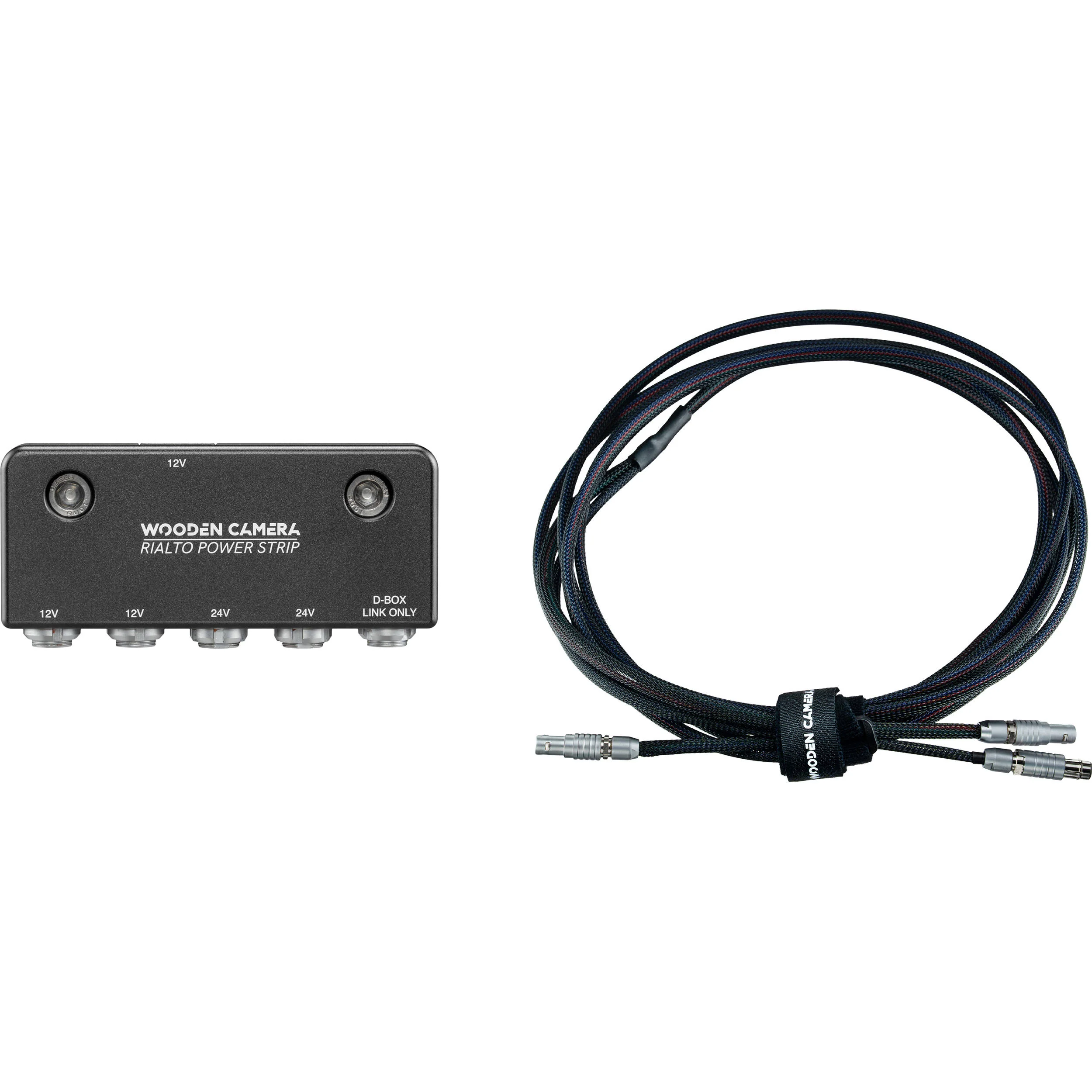 Wooden Camera D-Box Power Strip with Y-Shaped Cable for Sony VENICE Rialto 2 (9.2') - Image 2