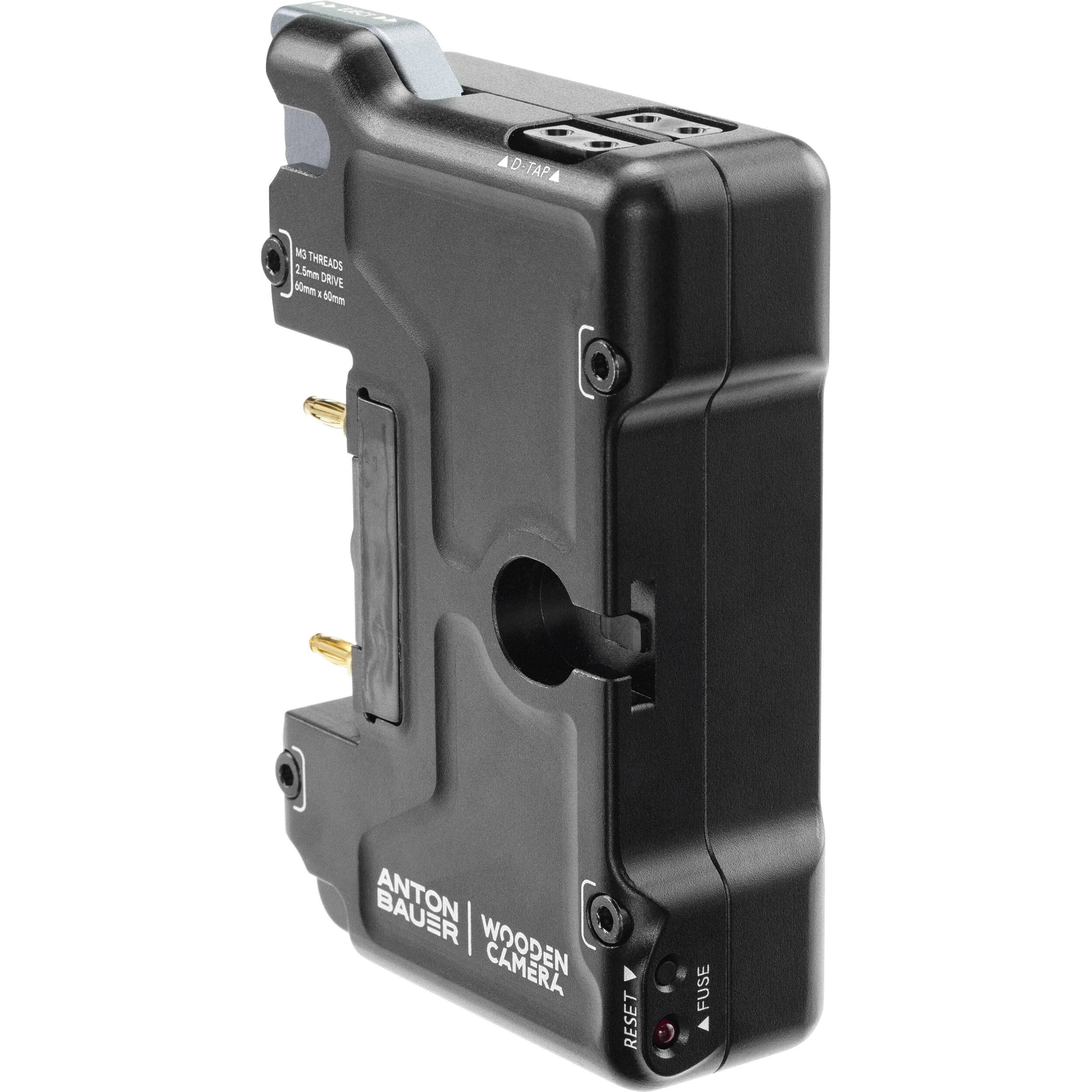 Wooden Camera Micro Battery Plate Adapter for RED V-RAPTOR (V-Mount to Gold Mount) - Image 3