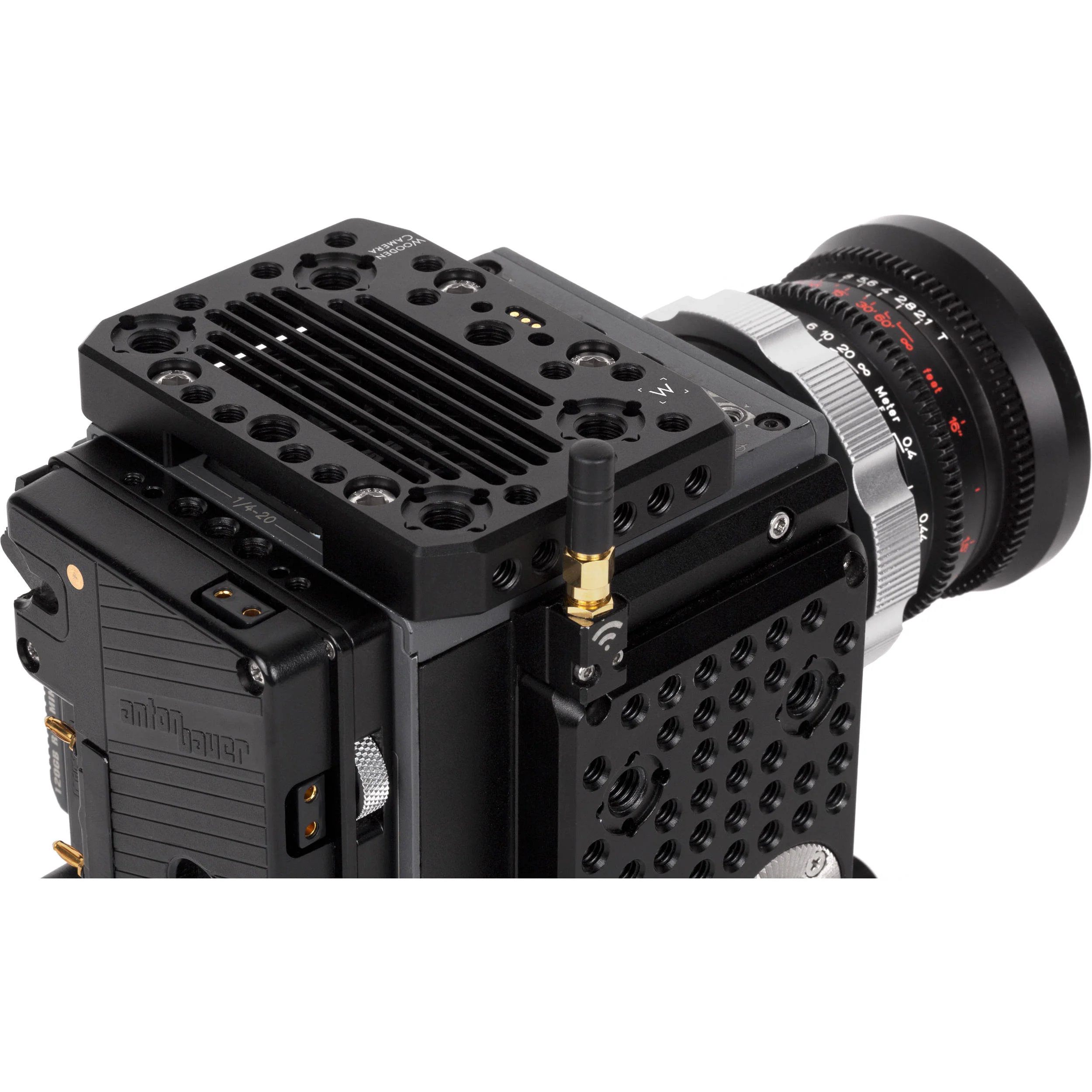 Wooden Camera Short Pass-Through Top Plate for RED DSMC2 - Image 4