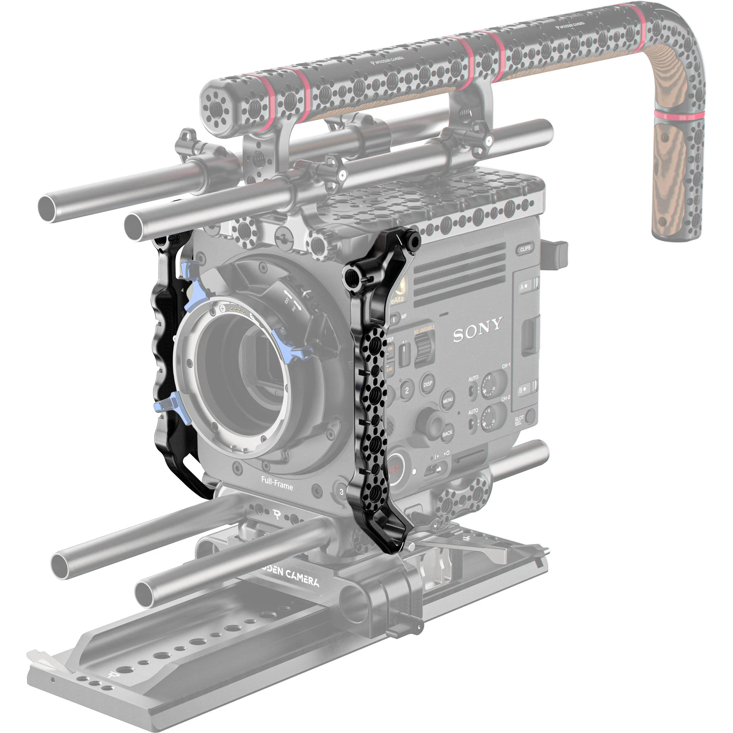 Wooden Camera Side Rail Set for Sony BURANO - Image 4