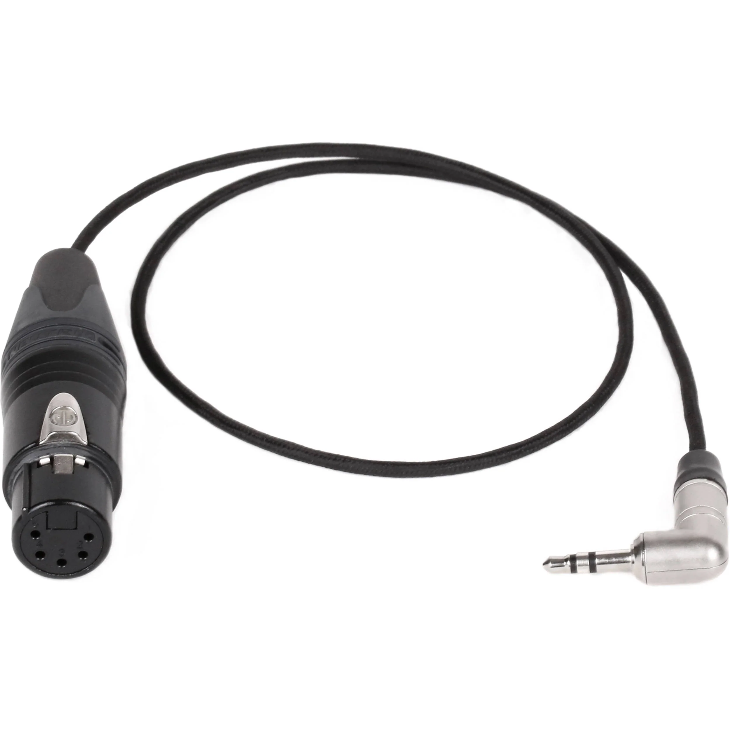 Wooden Camera Single 3.5mm TRS To 5Pin Female XLR (18")