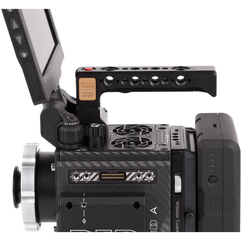 Wooden Camera Trigger Handle for RED WEAPON, SCARLET WEAPON, and RAVEN Cameras - Image 14