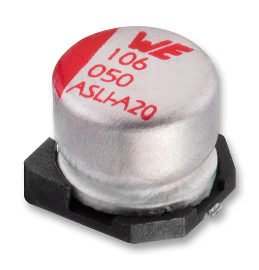 Wurth Elektronik 865080253012 865080253012 SMD Aluminium Electrolytic Capacitor Radial Can - 470 µF 10 V 2000 Hours @ 105°C Polar