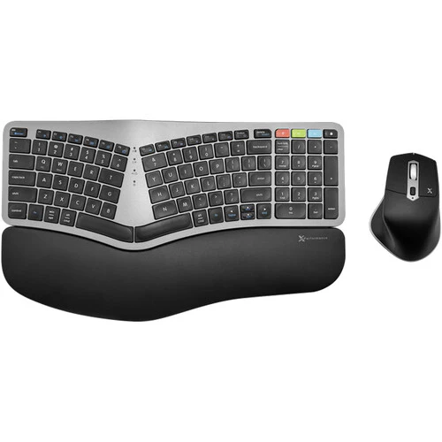 X9 Performance Bluetooth + RF Wirless Ergonomic Keyboard and Mouse Combo for 3 Devices - Image 3