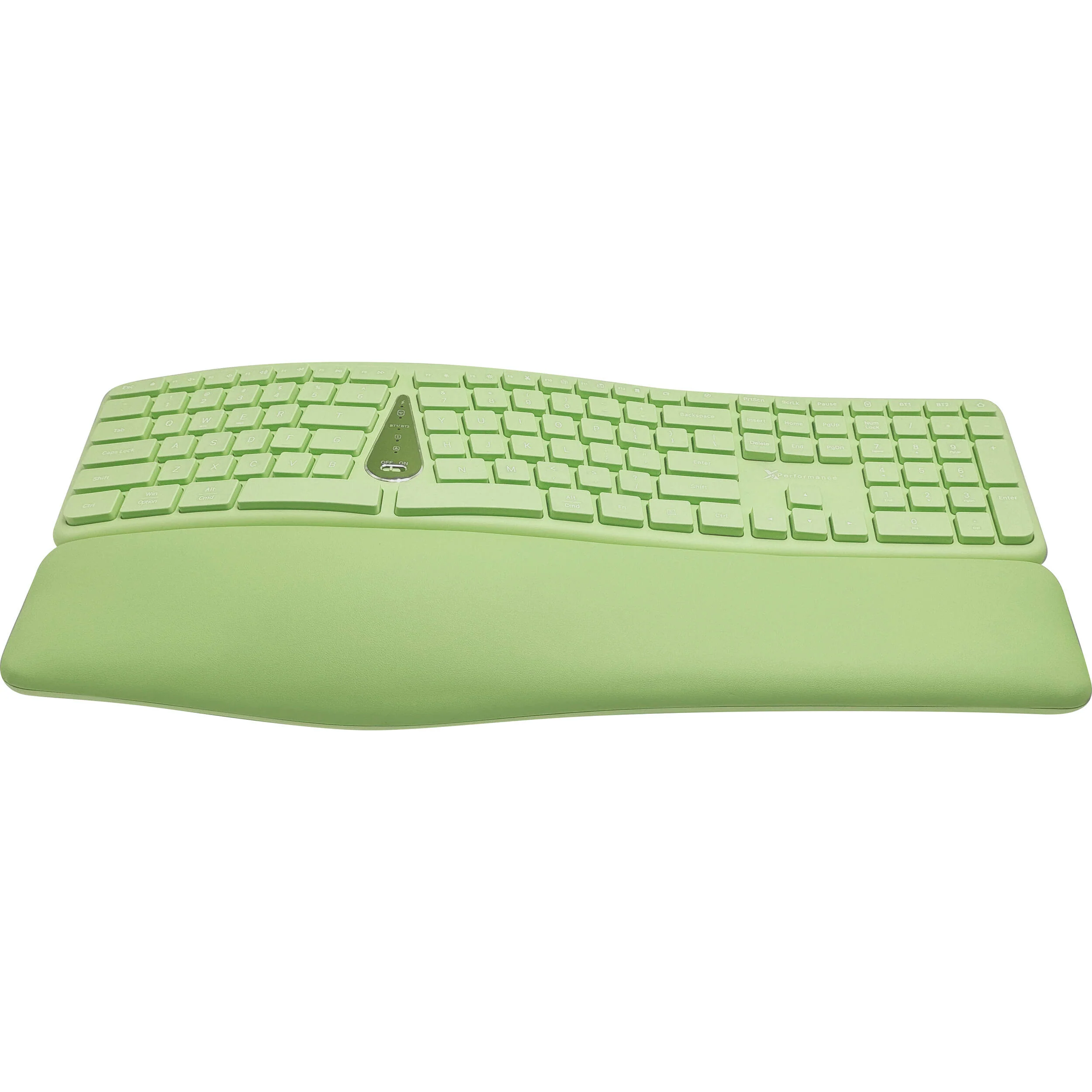 X9 Performance Multi-Device Wireless Ergonomic Keyboard and Mouse Combo (Light Green) - Image 3