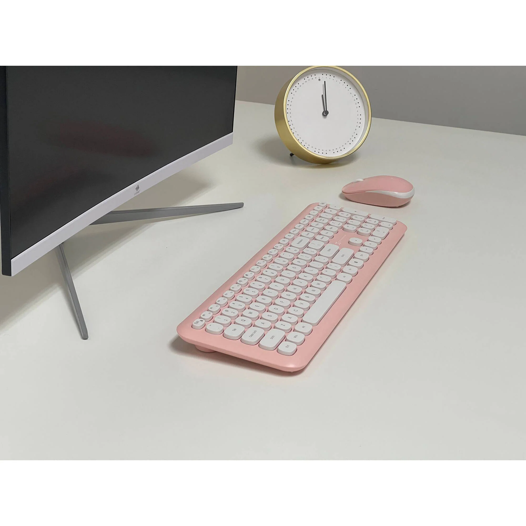 X9 Performance Rf Wireless Colorful Keyboard and Mouse Combo (Pink & White) - Image 4