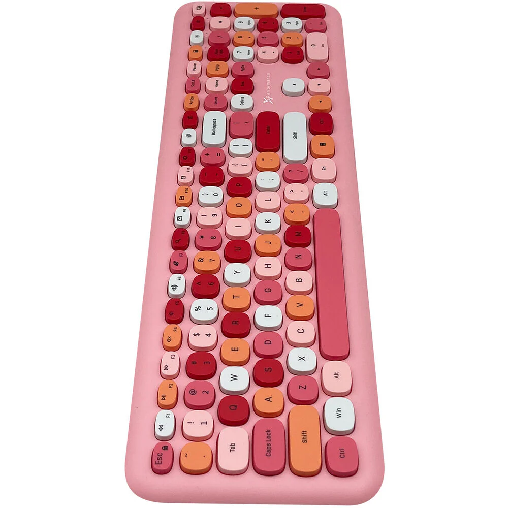 X9 Performance Wireless Keyboard and Mouse (Pink) - Image 6