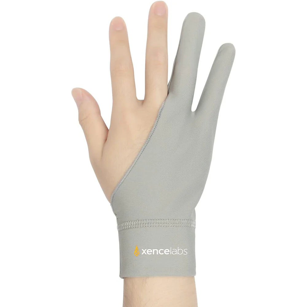 Xencelabs Drawing Glove (Small, Gray) - Image 2
