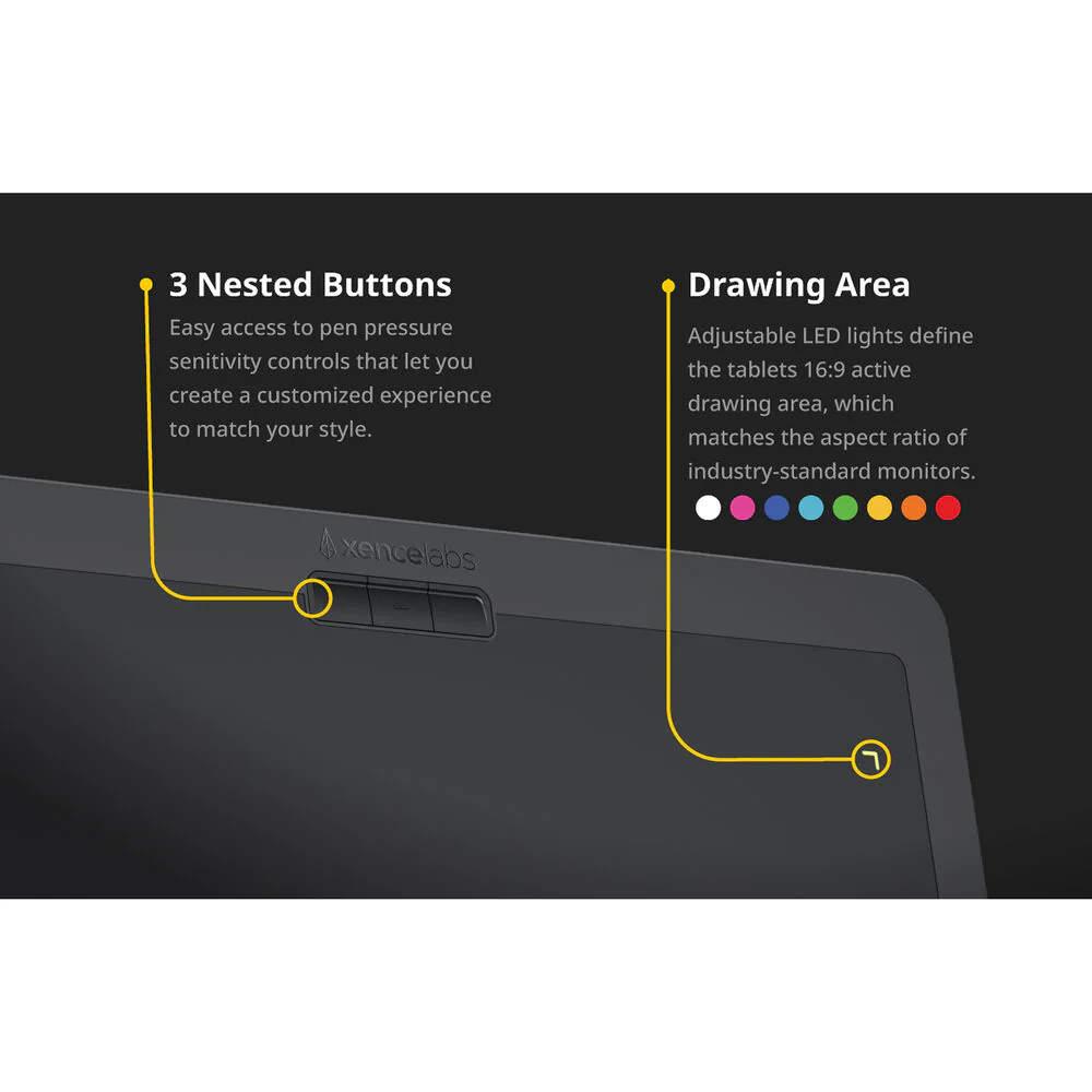 Xencelabs Pen Tablet (Medium, Black, 2024) - Image 4