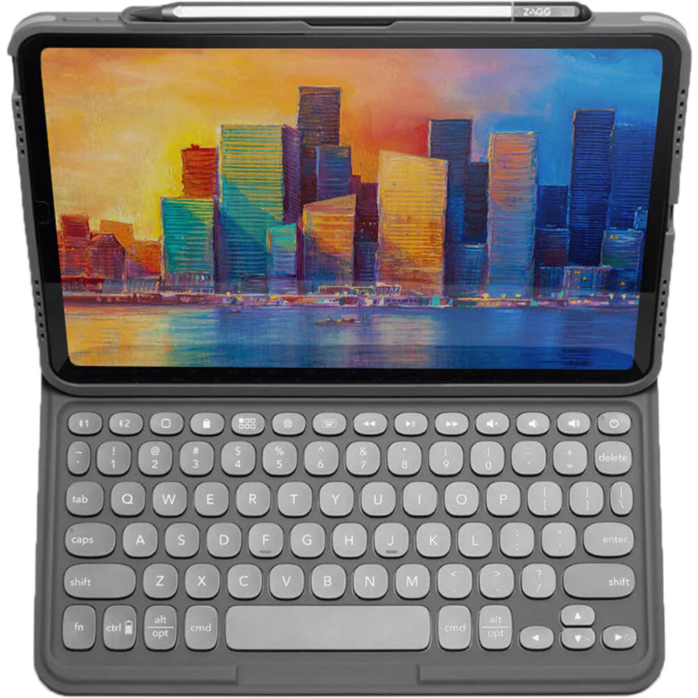 ZAGG Pro Keys Wireless Keyboard and Case for 11" iPad Pro (Black/Gray) - Image 4